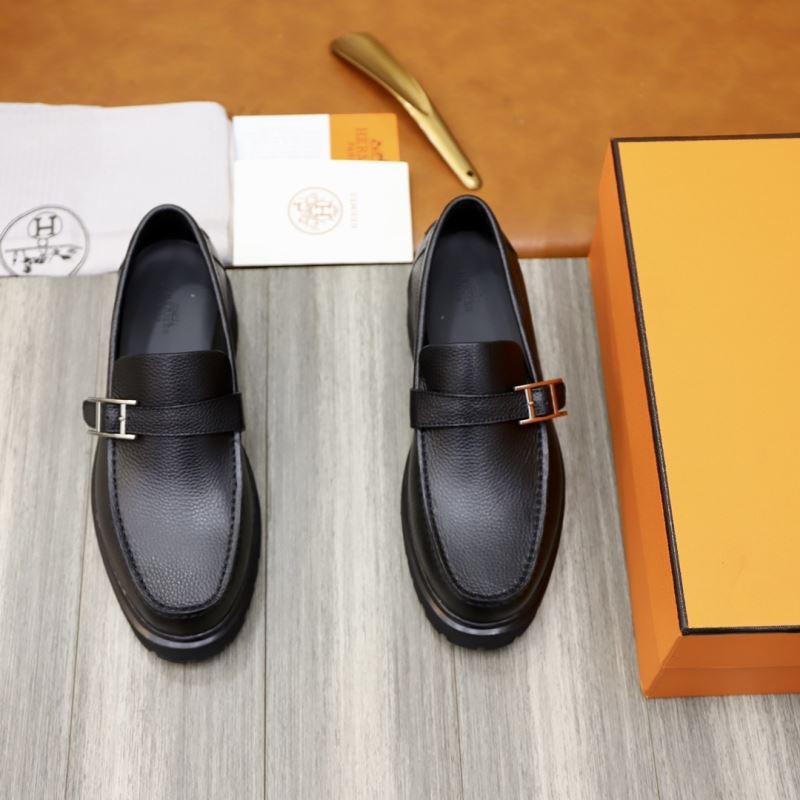 H**mes leather shoes
